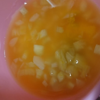 離乳食後期 かぼちゃスープ